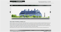 Desktop Screenshot of barnessammon.ca